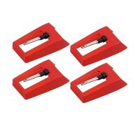 Fenteer Record Player Replacement Spare Part Professional Accessory Turntable for CR7008A CR6019A CR248 6019AC CR8005A, 4Pcs