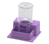 Fenteer Reptile Feeder Water Feeding Bowl Tank and Aquarium Accessories Turtle Water Dish for Frog Gecko Bearded Dragon Snake, Purple
