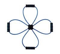 Fenteer Resistant Band Workout Band Portable Shoulder Back Arm Fitness Easy to Use Strength Building Professional Workout Equipment, Blue