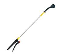 Fenteer Retractable Sprayer Rod Water Sprayer Wand 46.5cm-83cm Universal Ergonomic Extension Rod for Garden Plants Shrubs Outdoor, Universal nozzle