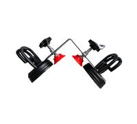 Fenteer Right Angle Stone Seamless Seam Setter Installation Tool,Stable Seaming Tool Adjustable with 2.17" Vacuum Cup for Stone, Black 2 Suction Cups