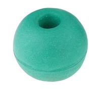 Fenteer Rope Float Kayak Anchor Float 10 cm 1.5 cm Hole Fishing Marker Kayaking Boat Buoy Ball for Water Activities Boating Dock Pool, Green