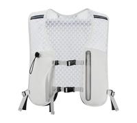 Fenteer Running Vest Backpack Runner Rucksack Portable Lightweight Vest Running Backpack for Race Riding Cycling, Gray