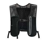 Fenteer Running Vest Backpack Runner Rucksack Portable Lightweight Vest Running Backpack for Race Riding Cycling, Black