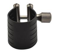 Fenteer Saxophone Ligature PU Leather Sturdy Practical Musical Instrument Accessories Fastener for Clarinet Saxophone Teacher Student, 7.8cmx7.2cmx2.6cm