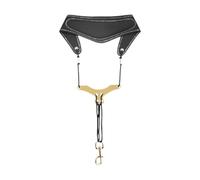 Fenteer Saxophone Neck Strap Sax Strap Comfortable Instrument Accessory Ergonomic Convenient Metal Hook Adjustable Music Lovers Gifts