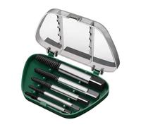 Fenteer Screw Extractor Set Broken Bolt Extractor Kit Multipurpose High Strength Professional Heavy Duty Removal Tool Bits, 5pcs 3 to 10.5 mm
