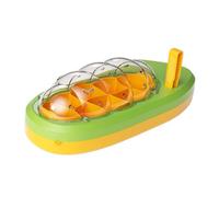 Fenteer Silkworm Terrariums Breeding Box Silkworm Habitat Kids Learning Toy with Handle Development Toy Breeding Tank Insect Viewer, green