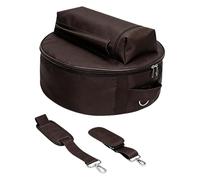 Fenteer Snare Drum Bag Percussion Instrument Accessory Oxford Cloth Thick Padded Professional Dustproof Carrying Case Protection Bag, Dark Brown