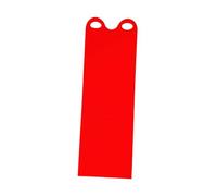 Fenteer Snow Slide Mat Roll up Sled Mat with Handles Foldable Heavy Duty High Speed Flying Carpet Snow Sled for Snowboard Winter Toy, Red