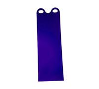 Fenteer Snow Slide Mat Roll up Sled Mat with Handles Foldable Heavy Duty High Speed Flying Carpet Snow Sled for Snowboard Winter Toy, Blue