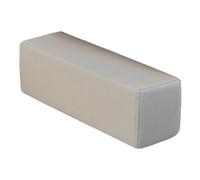 Fenteer Sofa Arm Rest Pillow Bed Gap Filler Support Pillow Rectangular Cushion with Removable Pillowcase Armrest Pad for Headboard Couch Sofa Home Bed Car Living Room,Light Gray,50 * 20 * 20cm