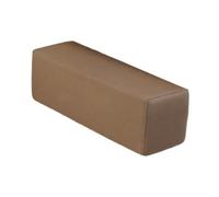 Fenteer Sofa Arm Rest Pillow Bed Gap Filler Support Pillow Rectangular Cushion with Removable Pillowcase Armrest Pad for Headboard Couch Sofa Home Bed Car Living Room,Brown,50 * 15 * 15cm