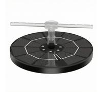 Fenteer Solar Powered Pump with Brushless DC Motor and Automatic Low Water Shutoff for Garden Patio Feature Suitable for Birdbath Pool, Style A