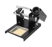 Fenteer Soldering Iron Holder Stand,Cleaning Sponge Bracket Rack Adjustable Solder Wire Feeder for DIY Craft Project Welder Hobbyists