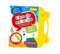 Fenteer Sound Book, Interactive Audio Book, Educational Spanish Learning Machine Electronic Learning Toy for Children Gift