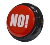 Fenteer Sound Button Answer Fun Desk Accessories Talking Button Funny for Quiz Contest Goodie Bag Filler Birthday Party Favor, NO