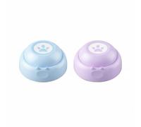 Fenteer Sounding Button Dog Communication Button Pet Training Button Recordable Voice Button With Paw Friendly Design And Daily Use Durability Suitable for, Blue-purple