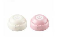 Fenteer Sounding Button Dog Communication Button Pet Training Button Recordable Voice Button With Paw Friendly Design And Daily Use Durability Suitable for, Beige-pink