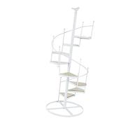 Fenteer Spiral Plant Stands Plant Display Holder Shelf for Living Room indoor and outdoor