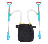 Fenteer Spreader Backpack Sprayer Manure Applicate Portable Distributor for Plants Fruit Trees Outdoor Backyard, Metal Double Handle
