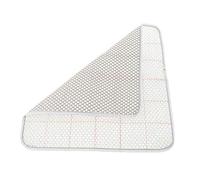 Fenteer Square Blank Rug Hooking mesh style canvas Carpet Cushion Mat Tapestry Rug Making
