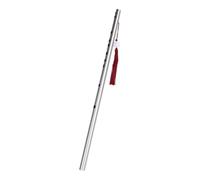 Fenteer Stainless Steel Chinese Flute Woodwind Instrument Great Sound Traditional Education Gift Adults Compact Portable Easy to Play, 54cm