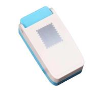 Fenteer Stamp Paper Punch Paper Puncher Professional for Kids Hole Puncher Hole Punch for Crafting Supplies DIY Handmade Card Making, Rectangle stamp