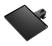 Fenteer Stand Tray Sound Card Holder for 1.5cm-4.5cm Round Tubes Utility Shelf Music Stand Tray for Concert Live Broadcast, NO Phone Clip