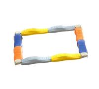 Fenteer Stepping Stones Colored Balance Block Learning Toy Rainbow Obstacle Course for Children Coordination and Stability Boys Girls, 8Pcs A