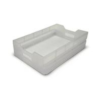 Fenteer Storage Drawer Unit Organizer Bin Container Tray With Open Top And Built In Handles For And Portable Use Material suitable for office home cabinets, color to 1, style to 1