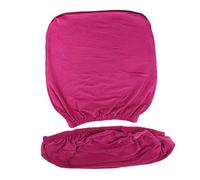 Fenteer Swivel Office Cover Universal Stretch Desk Computer Slipcover for Study, Rose Red