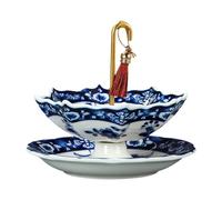 Fenteer Tea Teaware Traditional Chinese Kungfua Ceremony Loose Leaf Tea Infuser Umbrella Shape for Teahouse Desktop Decoration
