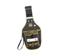 Fenteer Tool Belt Hardware Bag Multifunction Utility Toolbelt Electrician Tool Belt Waist Tool Pouch for Contractor Plumber Plumbers