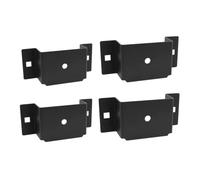 Fenteer Trailer Stake Pocket Bracket Multipurpose Accessories Easy Installation Durability Premium Sturdy Metal for 2'' x 4'' Lumber, 4 pieces