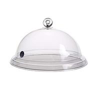 Fenteer Transparent Cloche Dome Cover Lids for Smoke Infuser Accessories for Smokers, Trays And, 16cm