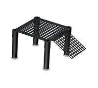 Fenteer Turtle Basking, Resting Area, with Suction Cups, Basking Area, Stable Easy Installation Turtles Tank Accessories, No Connecting Rod