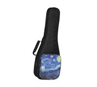 Fenteer Ukulele Bag Carrying Case Lightweight Backpack Waterproof Padded Adjustable Straps Shockproof for Outdoor Concert Travel, 21inch