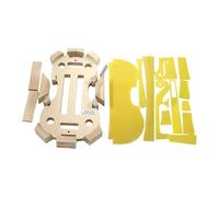 Fenteer Violin Making Inside Model Template 4/4 Size Configuration Body Layout Reference Construction Frame Professional Making Form, Style A