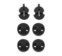Fenteer Violin Practice Mutes 2 Pack Violin Style Mute Supplies Replacement Portable Professional 4 Pack Round Style Mute