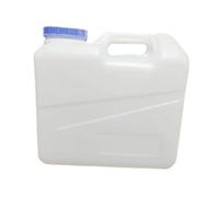 Fenteer Water Container Beverage Dispenser Drinking Container with Lid and Handle Water Storage Bucket for Emergency RV Vehicle Picnic, 18L