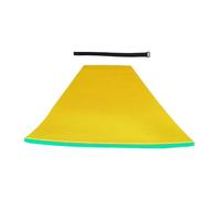 Fenteer Water Floating Mat Float Blanket Raft Water Mat Pool Pad Lounge Mattress for Party Outdoor Adults Family Fun, Yellow Green