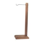 Fenteer Wind Chime Stand Pendant Display Stand Ornament Display Rack Windchime Holder for Tabletop Indoor Outdoor Home Wedding Event, Brown