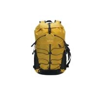 Fenteer Women Hiking Pack Backpack Daypack Rucksack Bag With Nylon Material Lightweight Build Padded Back Panel Bungee Cord Lacing Zippered Pockets Mesh, Array, Yellow