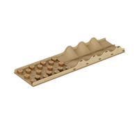 Fenteer Wooden DIY RC Car Obstacles Ramps Set DIY Assembling Toy 1/18 1/24 Vehicle Scale Portable with Smooth Edge RC Challenge Track, 68x18x5.5cm