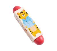 Fenteer Wooden Twist Toy Building Toys Hand Eye Coordination Preschool Toys Puzzle Toy Rotating Puzzle Block for Children Toddlers 1+, Animals