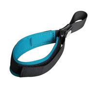 Fenteer Wrist Strap for Dog Leash Short Dog Leash Nylon 19.69inch Grab Handle Wrist Secure Strap for Exploring Trails Backyard Hiking, blue