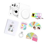 Fentency Camera Storage Set for Model 13, White | Crossbody Case Clear Shell Album Lens Frame Decor Outing Bundle Display Package