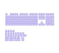 Fentency Crystal Jelly Color Keycaps OEM Height Double Shot Injections Molded Side Print Keycap Full Set 113Pcs Crystal Jelly Design Keycaps