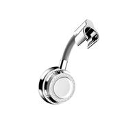 Fentency Degree Turn Shower Arm Mount Recyclable Adhesive Base Flexible Positioning Modern Bathroom Planner ABS Substance Removable Shower Parenthesis